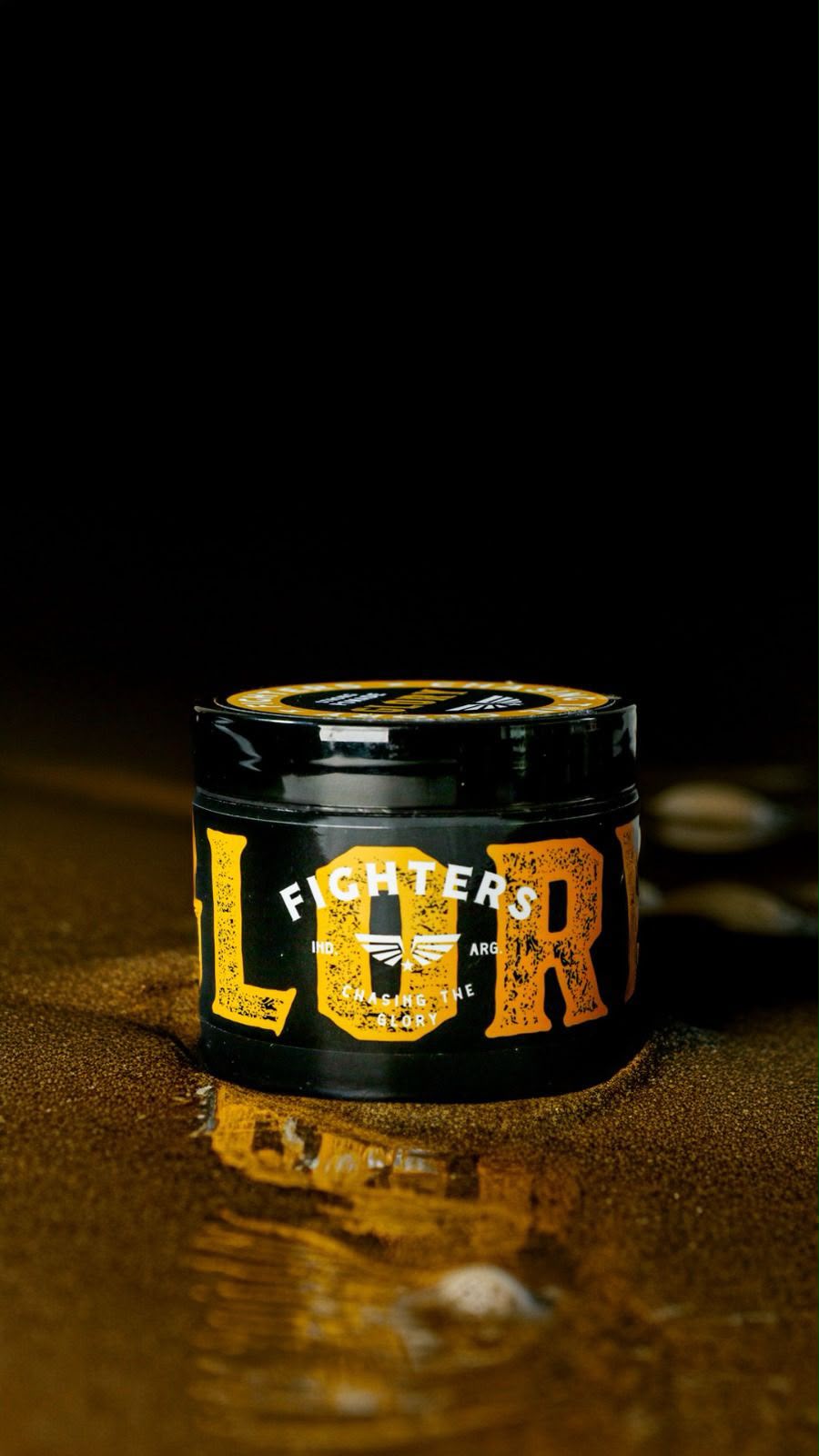 Pomada Fighters Glory 100g — fijación fuerte con brillo
